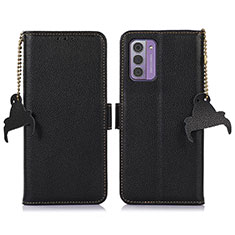 Funda de Cuero Cartera con Soporte Carcasa A10D para Nokia G310 5G Negro