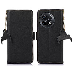 Funda de Cuero Cartera con Soporte Carcasa A10D para OnePlus 11R 5G Negro