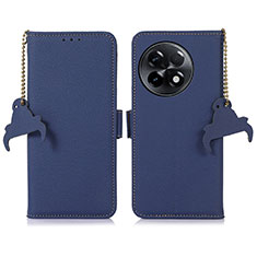 Funda de Cuero Cartera con Soporte Carcasa A10D para OnePlus Ace 2 5G Azul