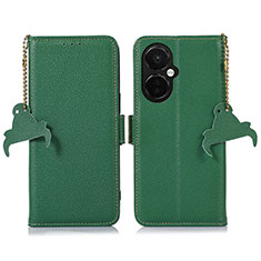 Funda de Cuero Cartera con Soporte Carcasa A10D para OnePlus Nord N30 5G Verde