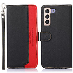 Funda de Cuero Cartera con Soporte Carcasa A10D para Samsung Galaxy S25 5G Negro