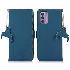 Funda de Cuero Cartera con Soporte Carcasa A11D para Nokia G310 5G Azul