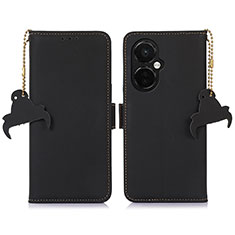 Funda de Cuero Cartera con Soporte Carcasa A11D para OnePlus Nord N30 5G Negro