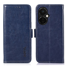 Funda de Cuero Cartera con Soporte Carcasa A12D para Oppo K11x 5G Azul