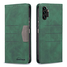 Funda de Cuero Cartera con Soporte Carcasa B01F para Samsung Galaxy A13 4G Verde