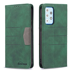 Funda de Cuero Cartera con Soporte Carcasa B01F para Samsung Galaxy A52 5G Verde