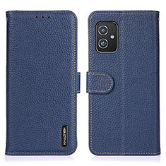 Funda de Cuero Cartera con Soporte Carcasa B01H para Asus ZenFone 8 Mini Azul