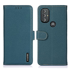 Funda de Cuero Cartera con Soporte Carcasa B01H para Motorola Moto G Play Gen 2 Verde