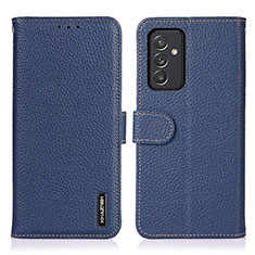 Funda de Cuero Cartera con Soporte Carcasa B01H para Samsung Galaxy A05s Azul