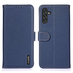 Funda de Cuero Cartera con Soporte Carcasa B01H para Samsung Galaxy A13 5G Azul