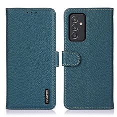 Funda de Cuero Cartera con Soporte Carcasa B01H para Samsung Galaxy A15 5G Verde