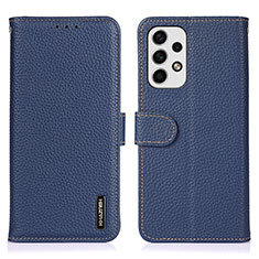 Funda de Cuero Cartera con Soporte Carcasa B01H para Samsung Galaxy A23 5G Azul