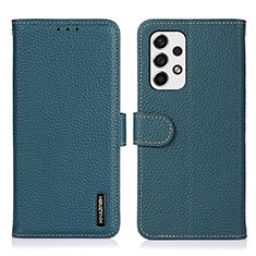 Funda de Cuero Cartera con Soporte Carcasa B01H para Samsung Galaxy A53 5G Verde