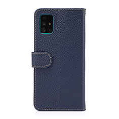 Funda de Cuero Cartera con Soporte Carcasa B01H para Samsung Galaxy M40S Azul