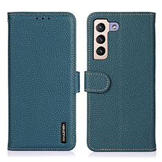 Funda de Cuero Cartera con Soporte Carcasa B01H para Samsung Galaxy S24 5G Verde