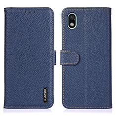 Funda de Cuero Cartera con Soporte Carcasa B01H para Sony Xperia Ace III Azul