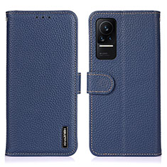 Funda de Cuero Cartera con Soporte Carcasa B01H para Xiaomi Civi 1S 5G Azul