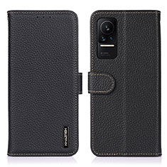 Funda de Cuero Cartera con Soporte Carcasa B01H para Xiaomi Civi 1S 5G Negro