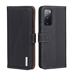 Funda de Cuero Cartera con Soporte Carcasa B01H para Xiaomi Mi 11i 5G Negro