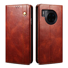 Funda de Cuero Cartera con Soporte Carcasa B01S para Huawei Honor 50 Lite Marron