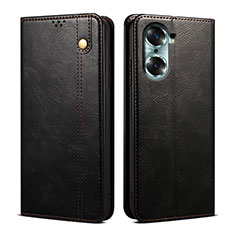 Funda de Cuero Cartera con Soporte Carcasa B01S para Huawei Honor 60 5G Negro