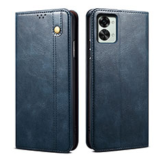 Funda de Cuero Cartera con Soporte Carcasa B01S para OnePlus Nord 2T 5G Azul