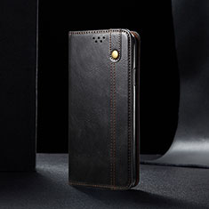 Funda de Cuero Cartera con Soporte Carcasa B01S para Samsung Galaxy F12 Negro