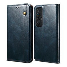 Funda de Cuero Cartera con Soporte Carcasa B01S para Xiaomi Mi 10S 5G Azul