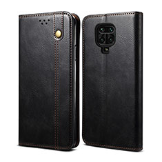 Funda de Cuero Cartera con Soporte Carcasa B01S para Xiaomi Poco M2 Pro Negro