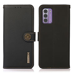 Funda de Cuero Cartera con Soporte Carcasa B02H para Nokia G310 5G Negro