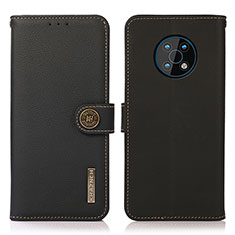 Funda de Cuero Cartera con Soporte Carcasa B02H para Nokia G50 5G Negro