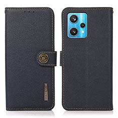 Funda de Cuero Cartera con Soporte Carcasa B02H para Realme Narzo 50 Pro 5G Azul