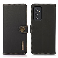 Funda de Cuero Cartera con Soporte Carcasa B02H para Samsung Galaxy A15 LTE Negro