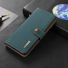 Funda de Cuero Cartera con Soporte Carcasa B02H para Xiaomi Mi 12 Ultra 5G Verde