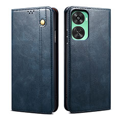 Funda de Cuero Cartera con Soporte Carcasa B02S para Huawei Nova 11 SE Azul