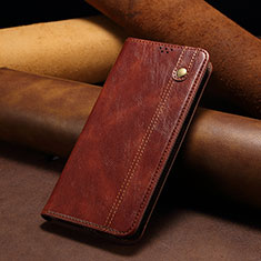 Funda de Cuero Cartera con Soporte Carcasa B02S para Oppo A79 5G Marron