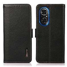 Funda de Cuero Cartera con Soporte Carcasa B03H para Huawei Honor 50 SE 5G Negro