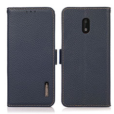 Funda de Cuero Cartera con Soporte Carcasa B03H para Nokia C01 Plus Azul