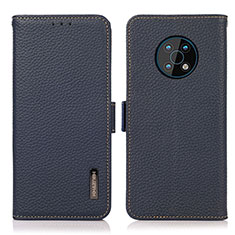 Funda de Cuero Cartera con Soporte Carcasa B03H para Nokia G50 5G Azul