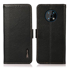 Funda de Cuero Cartera con Soporte Carcasa B03H para Nokia G50 5G Negro