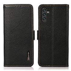 Funda de Cuero Cartera con Soporte Carcasa B03H para Samsung Galaxy A04s Negro