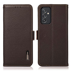 Funda de Cuero Cartera con Soporte Carcasa B03H para Samsung Galaxy A05s Marron