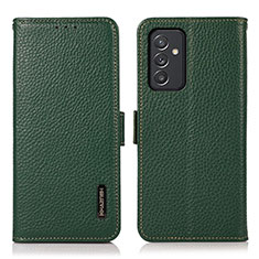 Funda de Cuero Cartera con Soporte Carcasa B03H para Samsung Galaxy A15 5G Verde