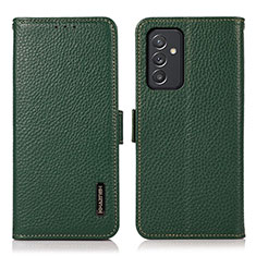 Funda de Cuero Cartera con Soporte Carcasa B03H para Samsung Galaxy A24 4G Verde