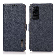 Funda de Cuero Cartera con Soporte Carcasa B03H para Xiaomi Civi 5G Azul