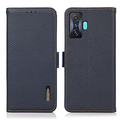 Funda de Cuero Cartera con Soporte Carcasa B03H para Xiaomi Poco F4 GT 5G Azul