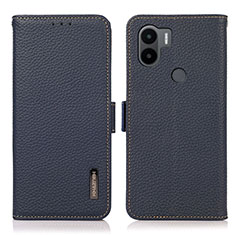 Funda de Cuero Cartera con Soporte Carcasa B03H para Xiaomi Redmi A1 Plus Azul