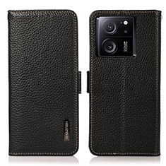 Funda de Cuero Cartera con Soporte Carcasa B03H para Xiaomi Redmi K60 Ultra 5G Negro