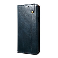 Funda de Cuero Cartera con Soporte Carcasa B03S para Xiaomi Mi 10i 5G Azul