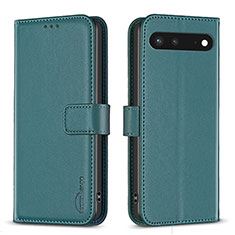 Funda de Cuero Cartera con Soporte Carcasa B04F para Google Pixel 7 5G Verde